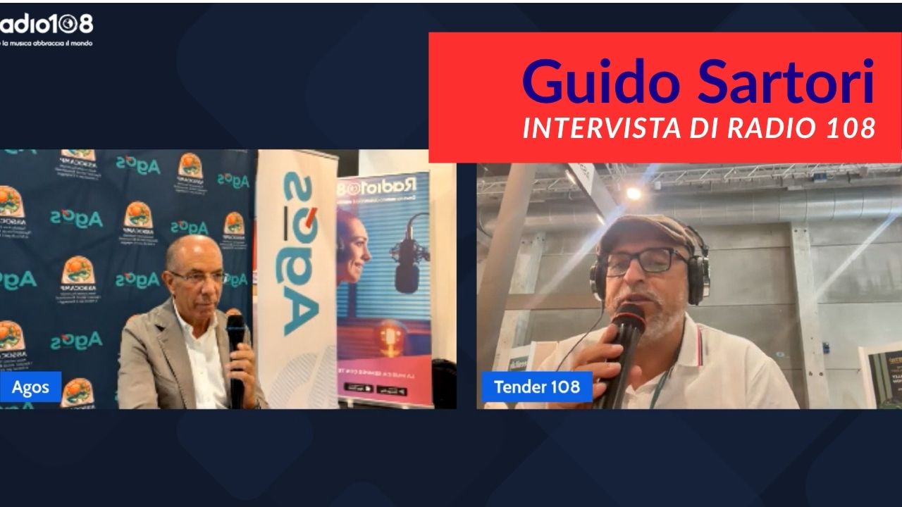 Guido Sartori di Agos intervistato da Radio 108 al Salone del Camper 2026
