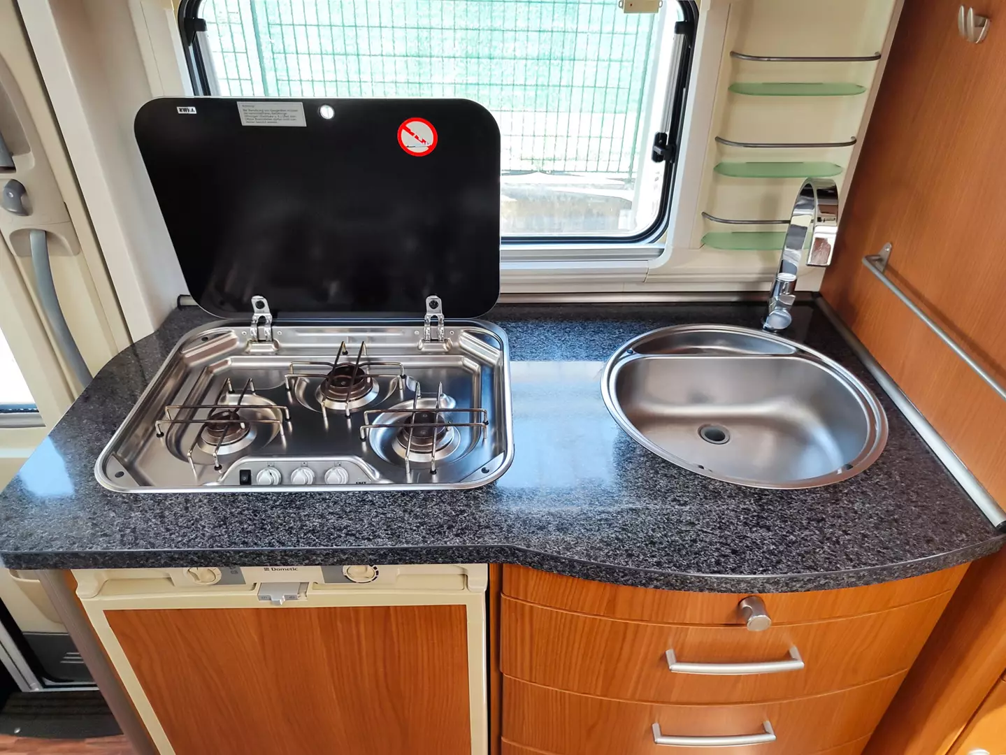 Hymer B 514 SL Gold Edition - piano cottura
