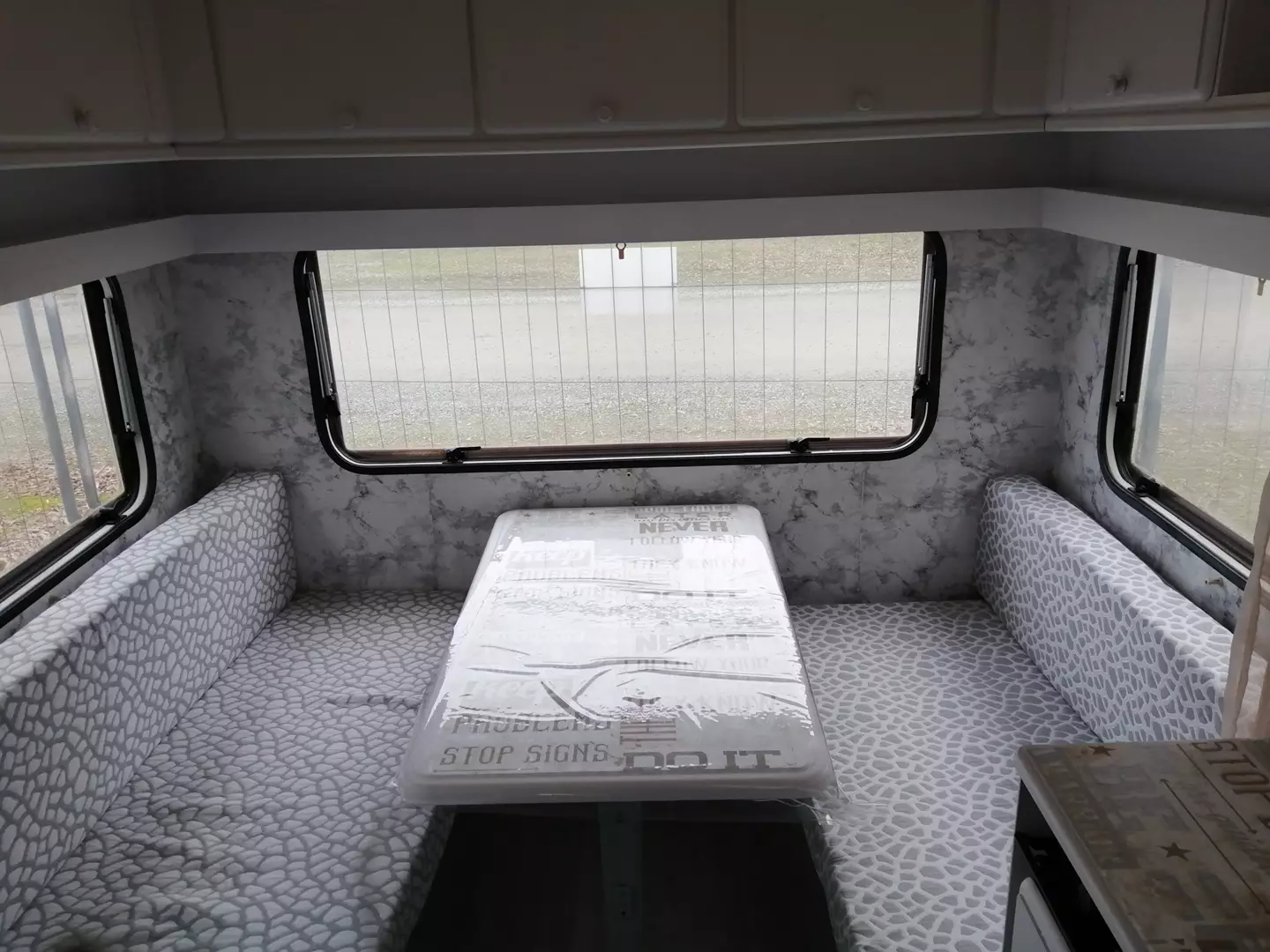 Dinette posteriore a 