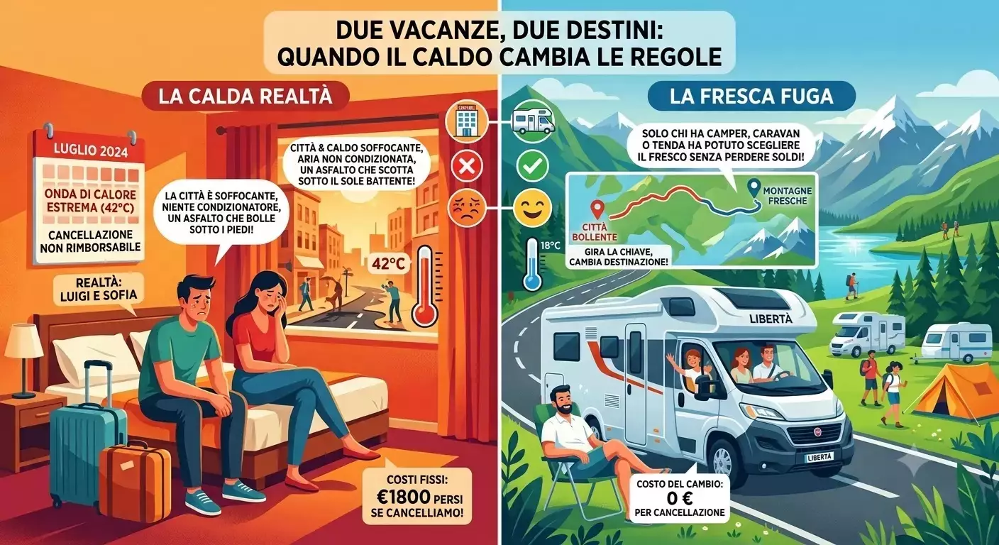 Due vacanze, due destini