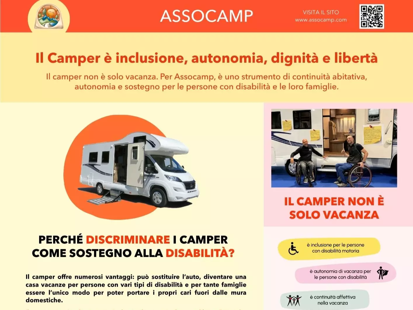 Volantino ExpoAid di Assocamp