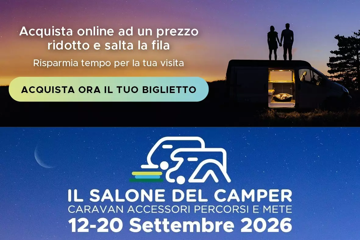 Salone del camper 2026 - biglietti online prezzo ridotto