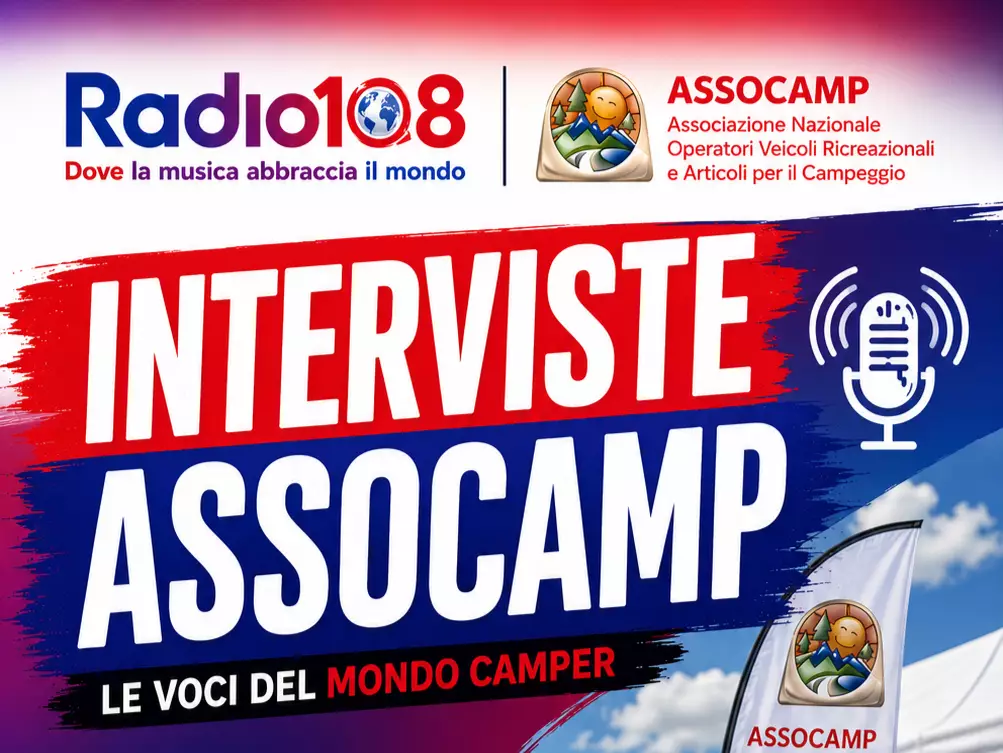 Locandina Radio 108 - interviste Assocamp
