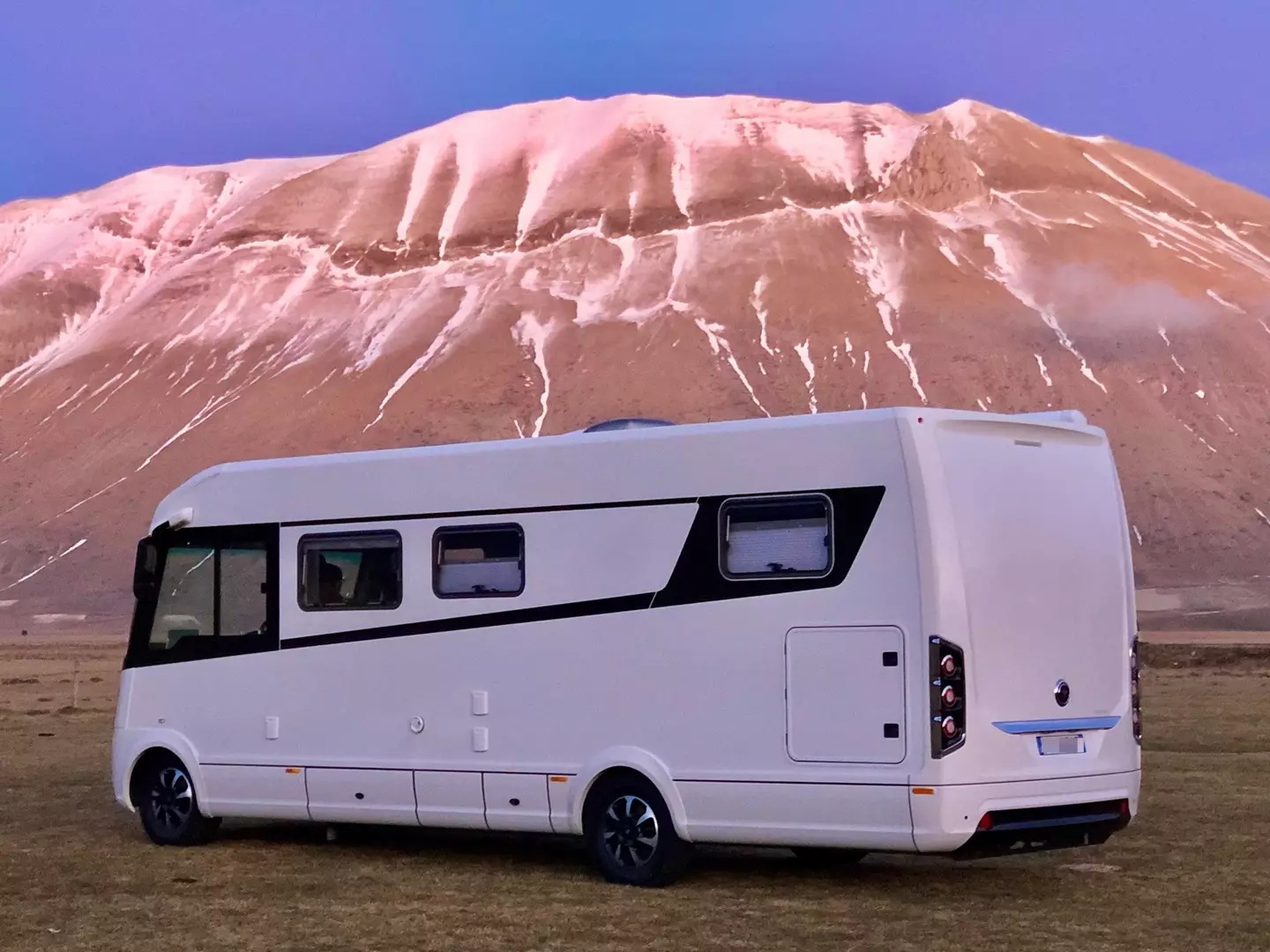 Motorhome a Catelluccio